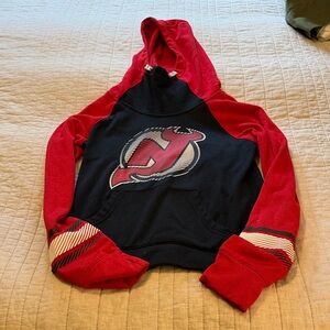 NHL Red and Black Girls' Hoodie